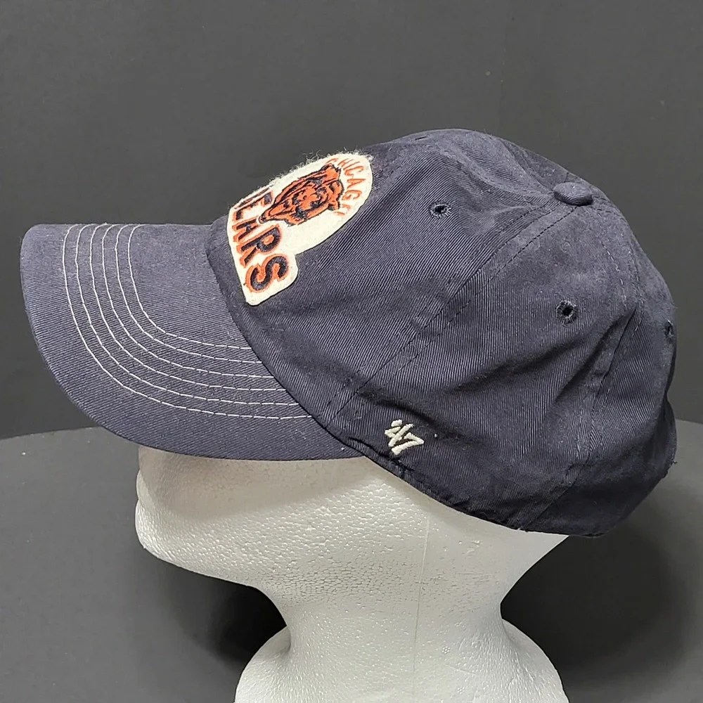 47 Brand Chicago Bears‎ Kids Hat Navy Blue NFL Baseball Cap Adjustable Strapback
